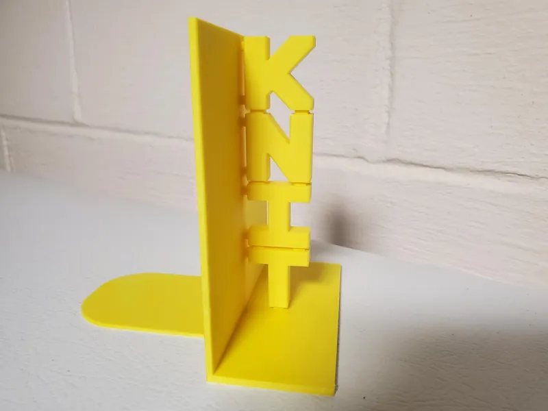 Knit Purl Bookends