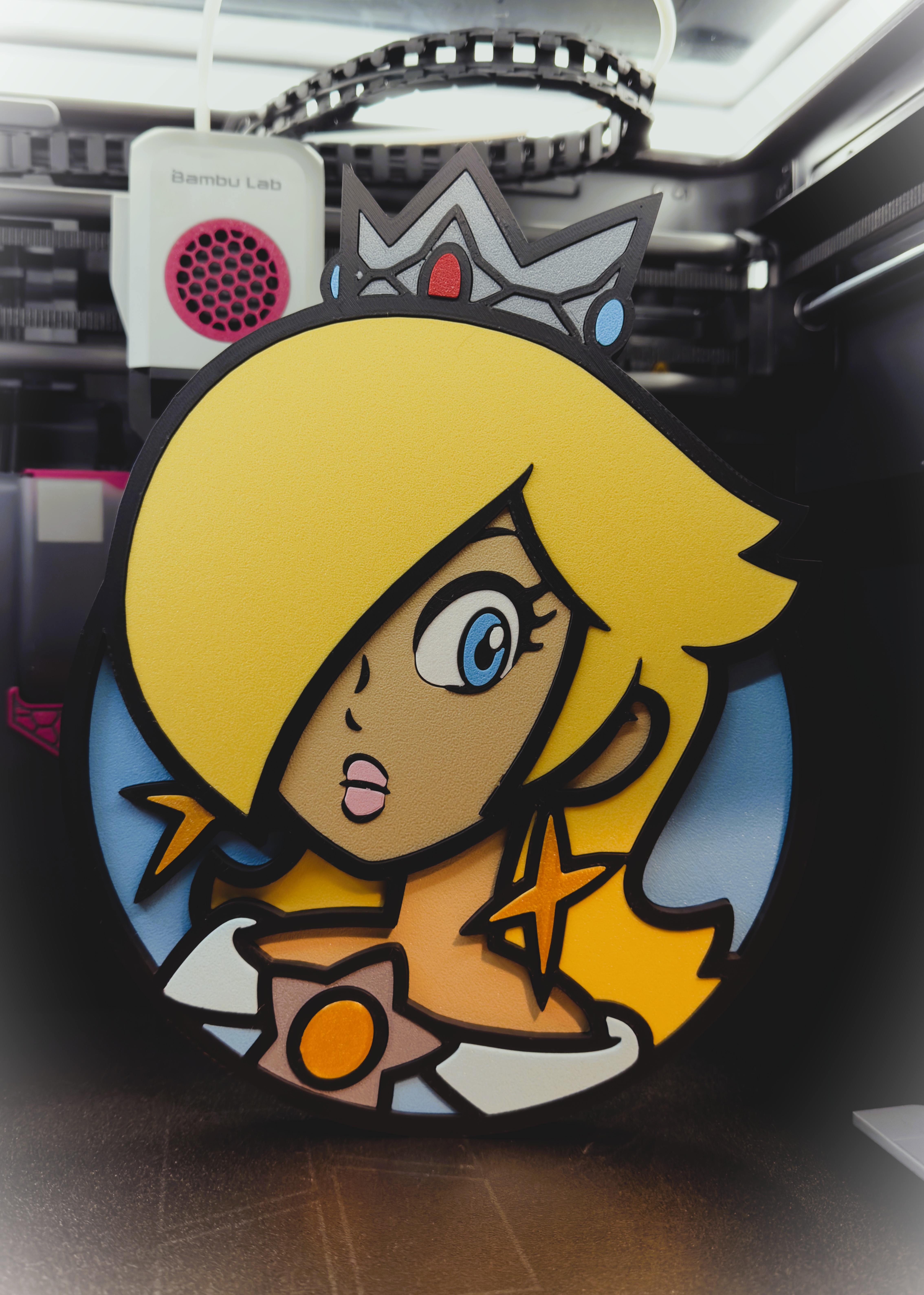 Miniatura 2 do modelo 3D Rosalina (NO AMS) Wall Art