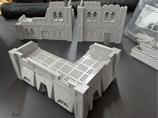 Modular gothic and alien buildings