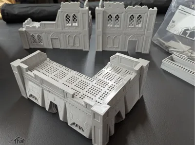 Modular gothic and alien buildings