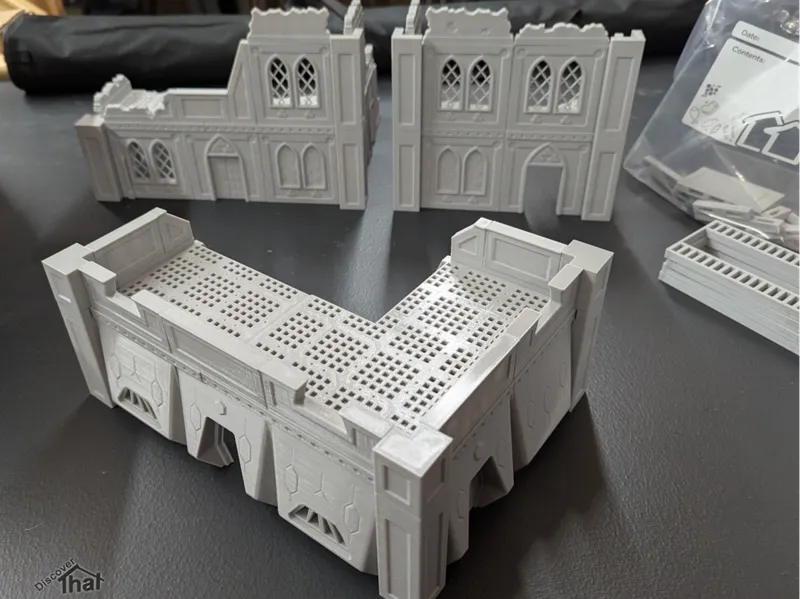 Modular gothic and alien buildings