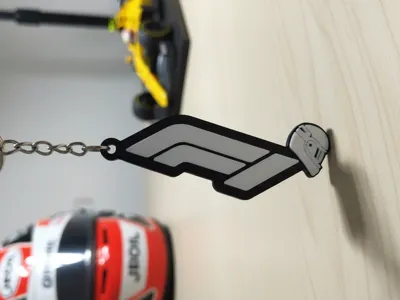 formula 1 keychain without AMS