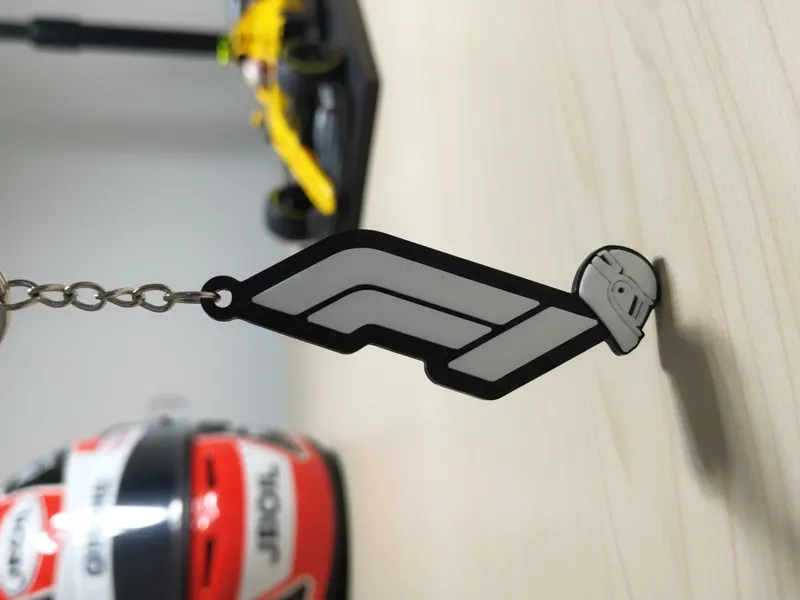 formula 1 keychain without AMS