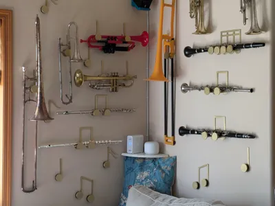 Modular Music Note Instrument Hooks