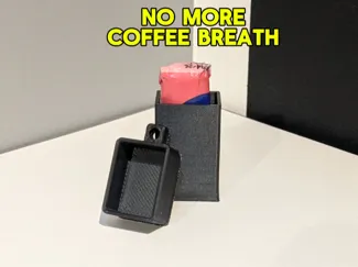Extra gum holder