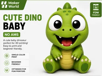 Cute Dino Baby (NO AMS)