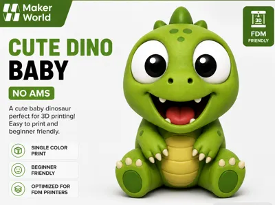 Cute Dino Baby (NO AMS)