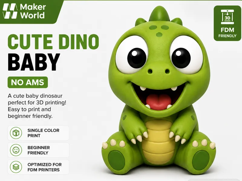 Cute Dino Baby (NO AMS)