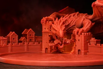 Bandeja organizadora: Citybreaker – Dragon Attack Catch-All Tray — vista de referencia 4