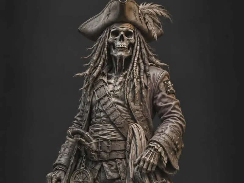 Plague Doctor Pirate – Detailed Collectible Figure