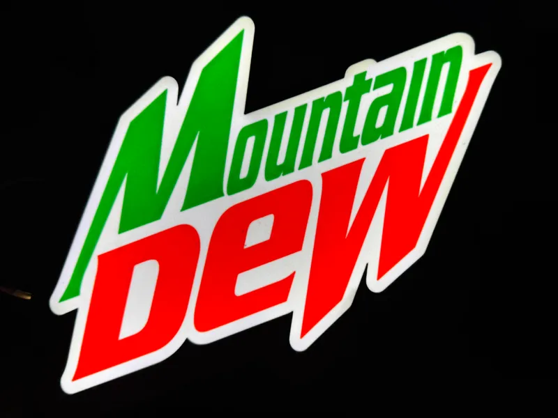 Mountain Dew Lightbox