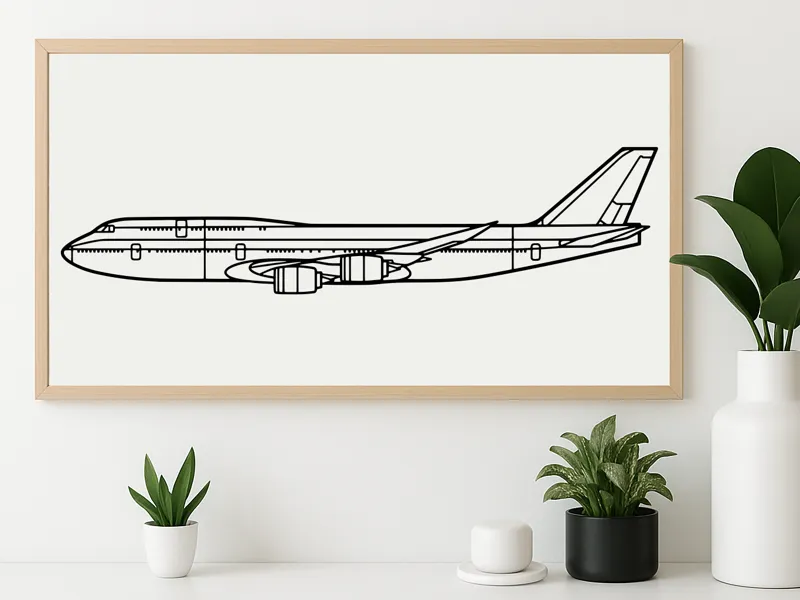 747-800  (Silhouette)