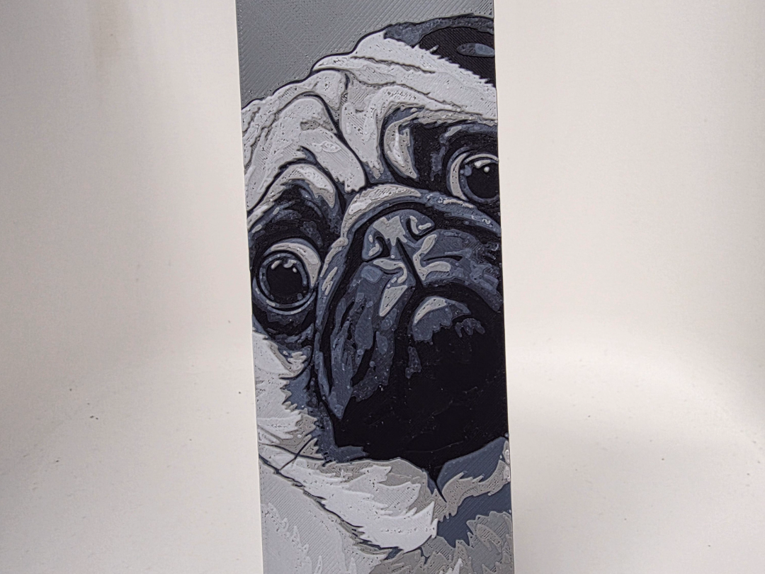 Pug Bookmark