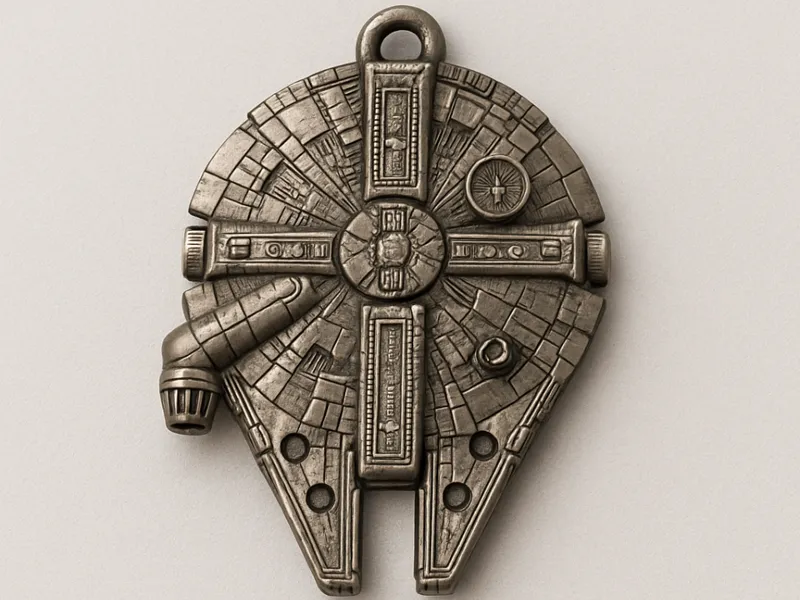 falcon key chain Schlüsselanhänger Falken StarWars