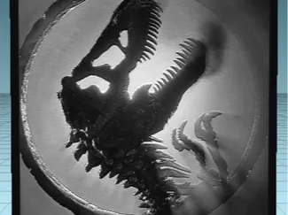 Lithophane Dinosaurio 