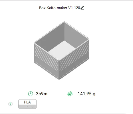 Organizer Box Kaito maker V1