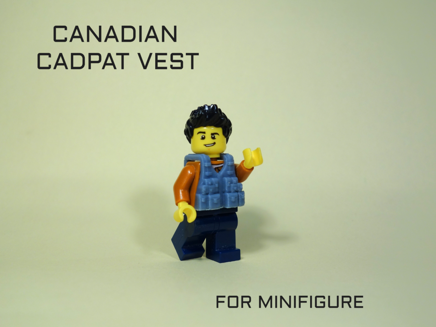 CADPAT Vest for Minifigure