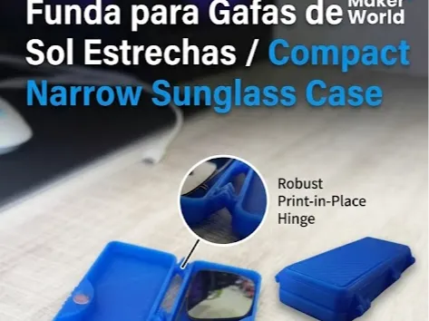 funda para gafas de sol estrechas