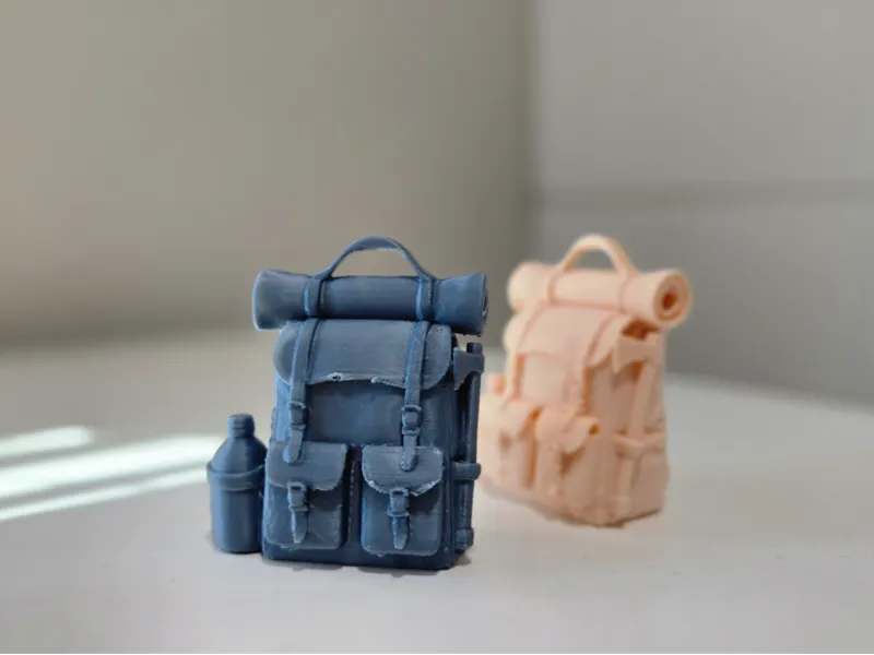 Mini Hiking Backpack Keychain