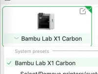 X1C Print Profile - Same Print - No Changes