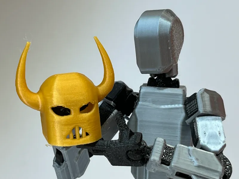 Dummy 13 Horned Helmet with mouth "grill"