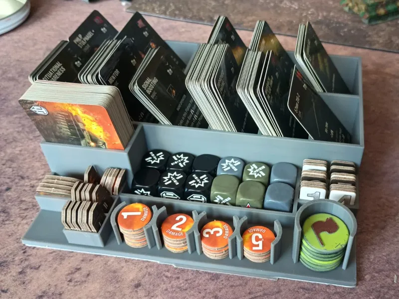 Word of Tanks Table Top Game - organizer