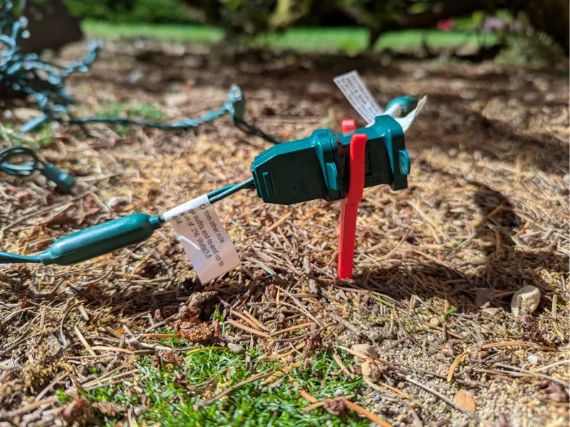 Christmas Light Spike Riser