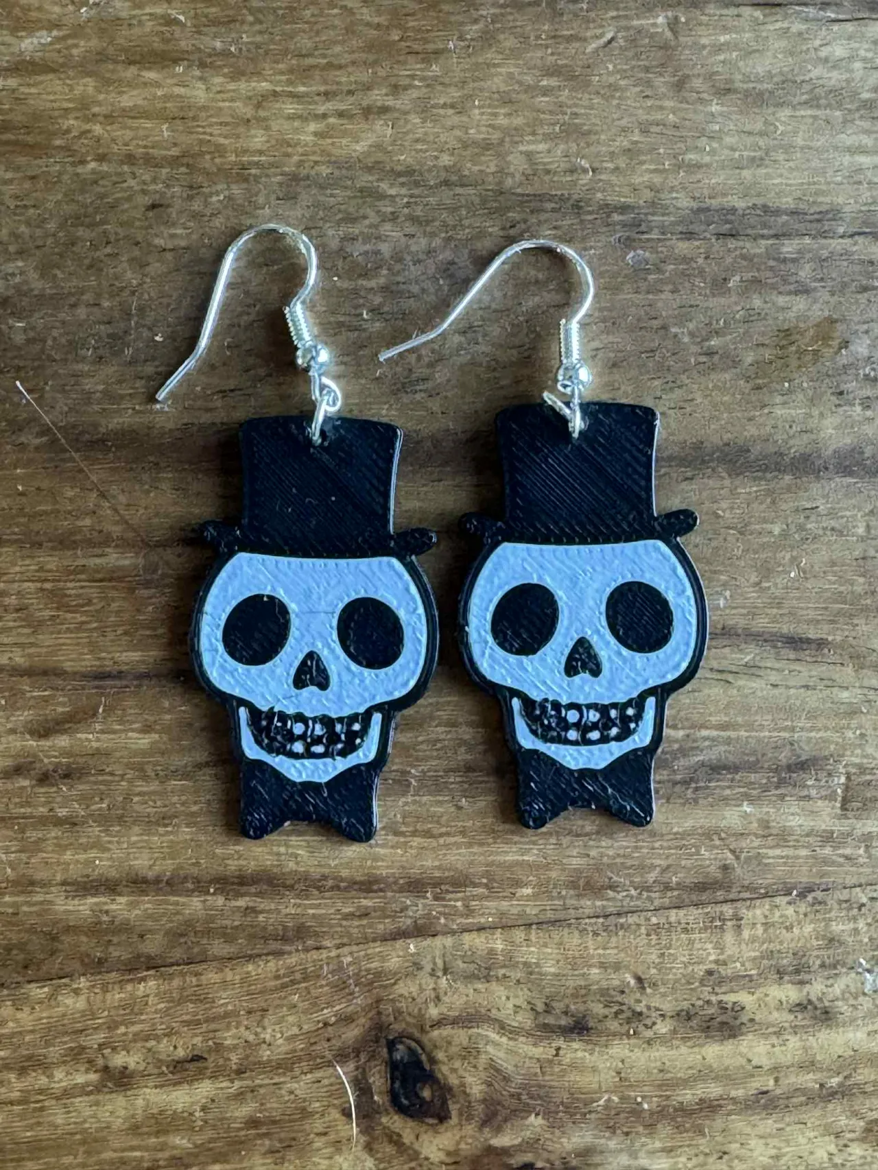 Formal Skull Earrings view 2
