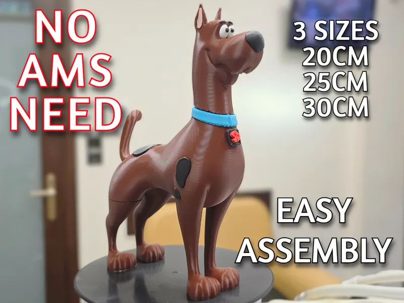Scooby-Doo -NO AMS- EASY ASSEMBLY
