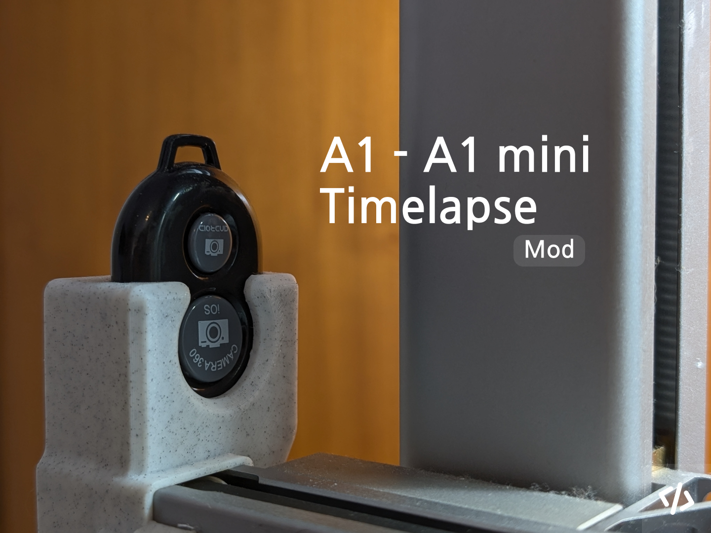 Miniatura 1 do modelo 3D A1/A1 Mini Timelapse Mod