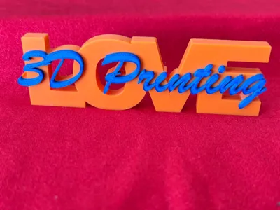 Customizable Layered Sign (OpenSCAD)