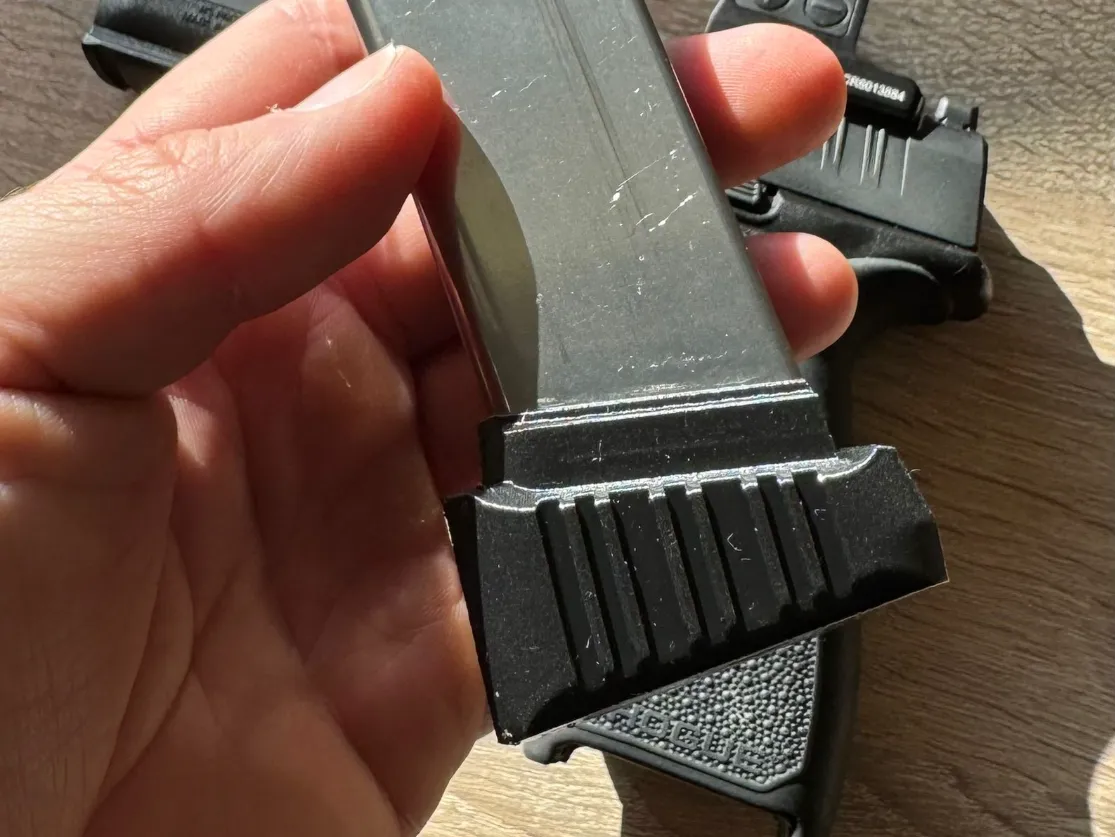 Springfield Hellcat Pro Magazine Base Plate - Free 3D Print Model ...