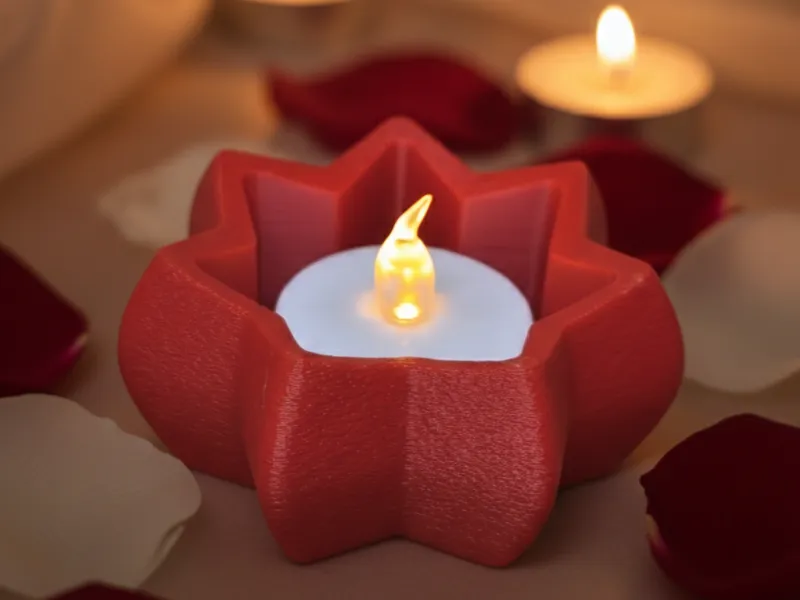 TULIP tea light candle