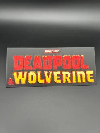 Deadpool&Wolverine Hueforge 4 Color Version