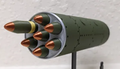 Hydra 70mm Rocket Pod used by A-10 Warthog by Rexi Labs MakerWorld ...