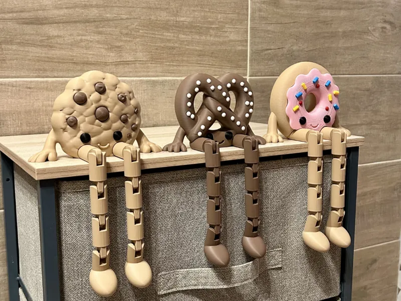 Cookie, Brezel and Donut _ NO AMS