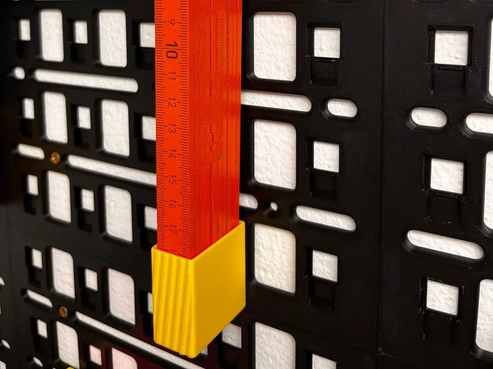 MODRA Folding Ruler Holder - Free 3D Print Model - MakerWorld