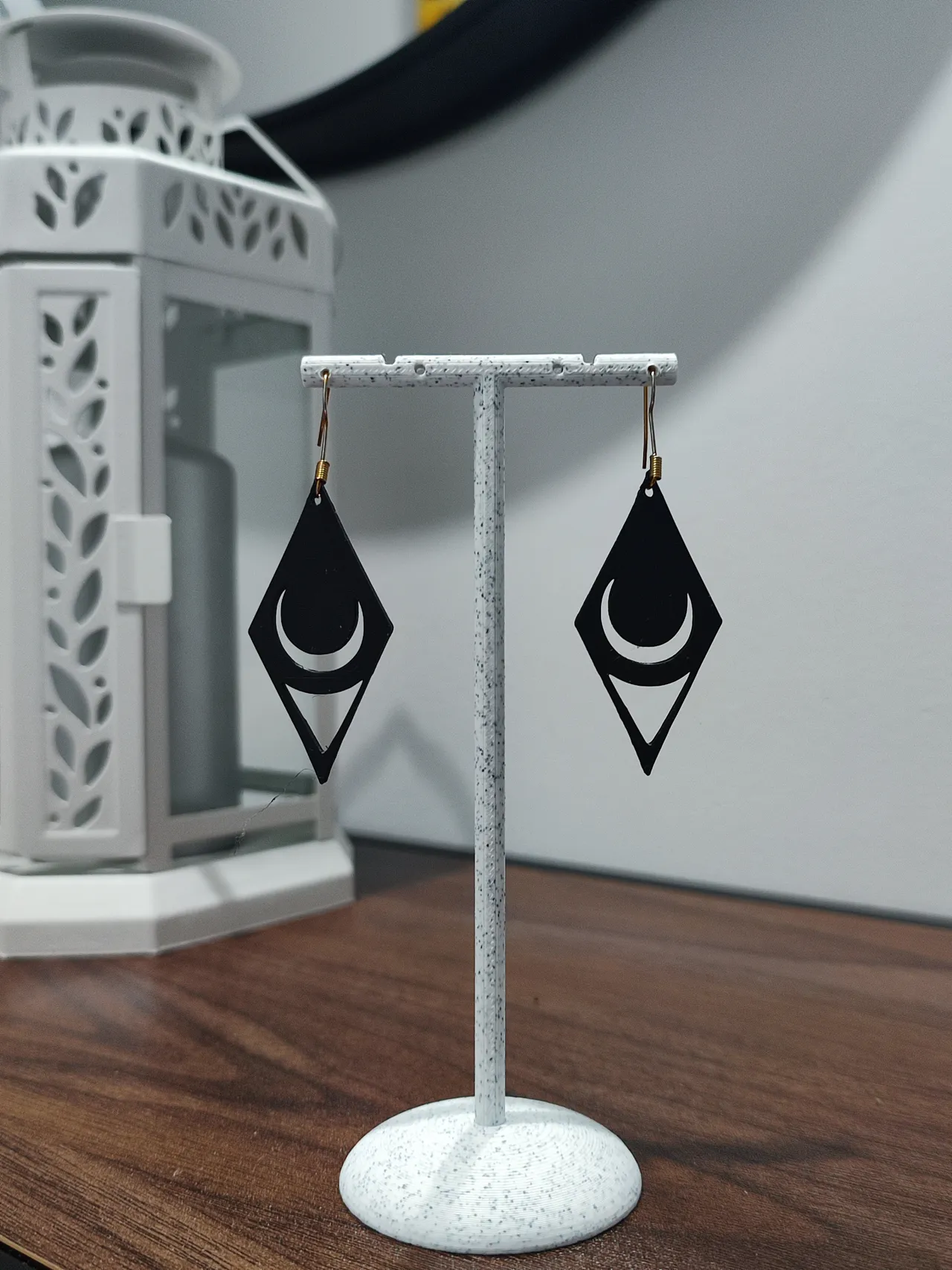 Aretes Eclipse en Rombo view 2