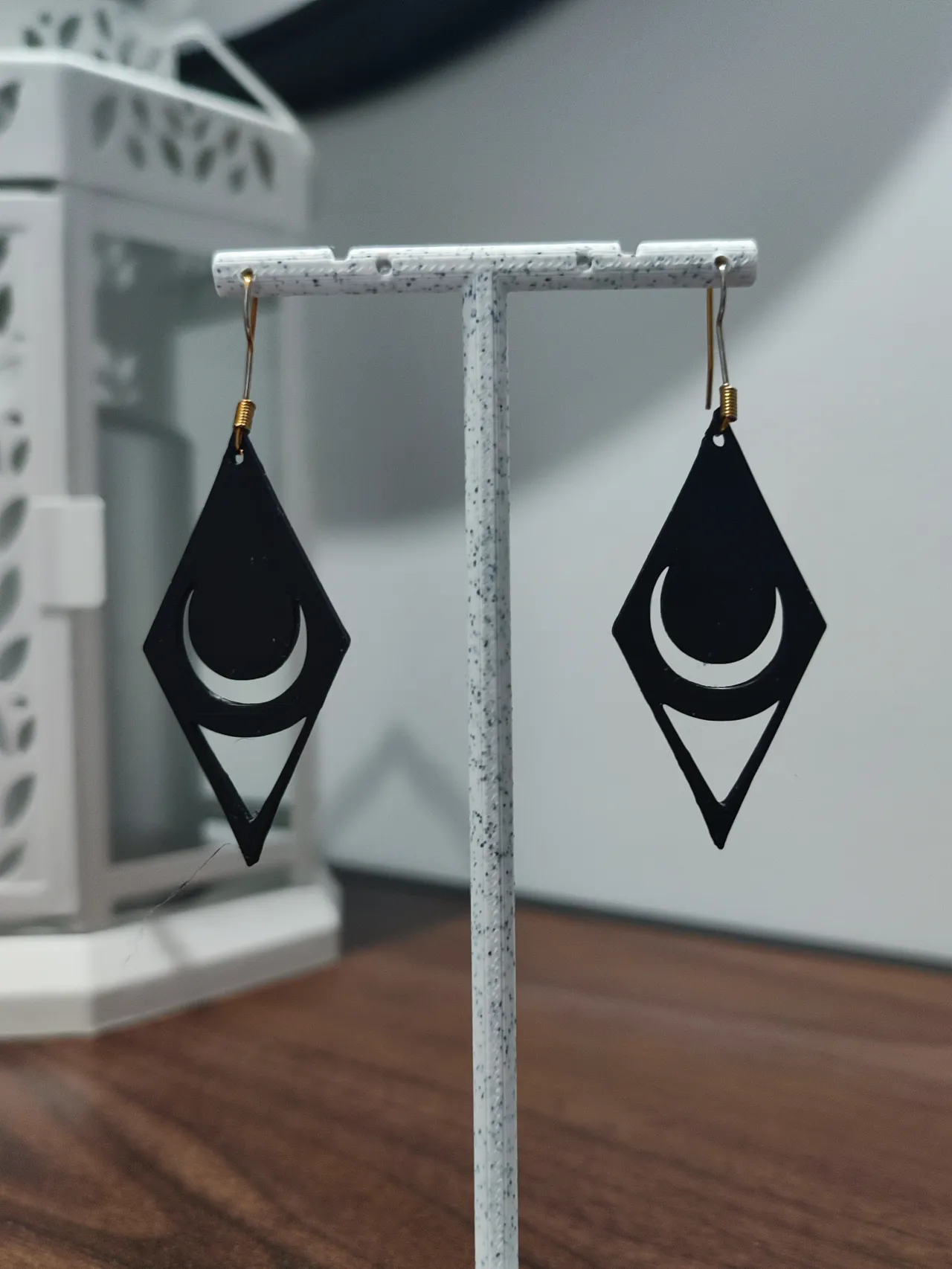 Aretes Eclipse en Rombo view 3