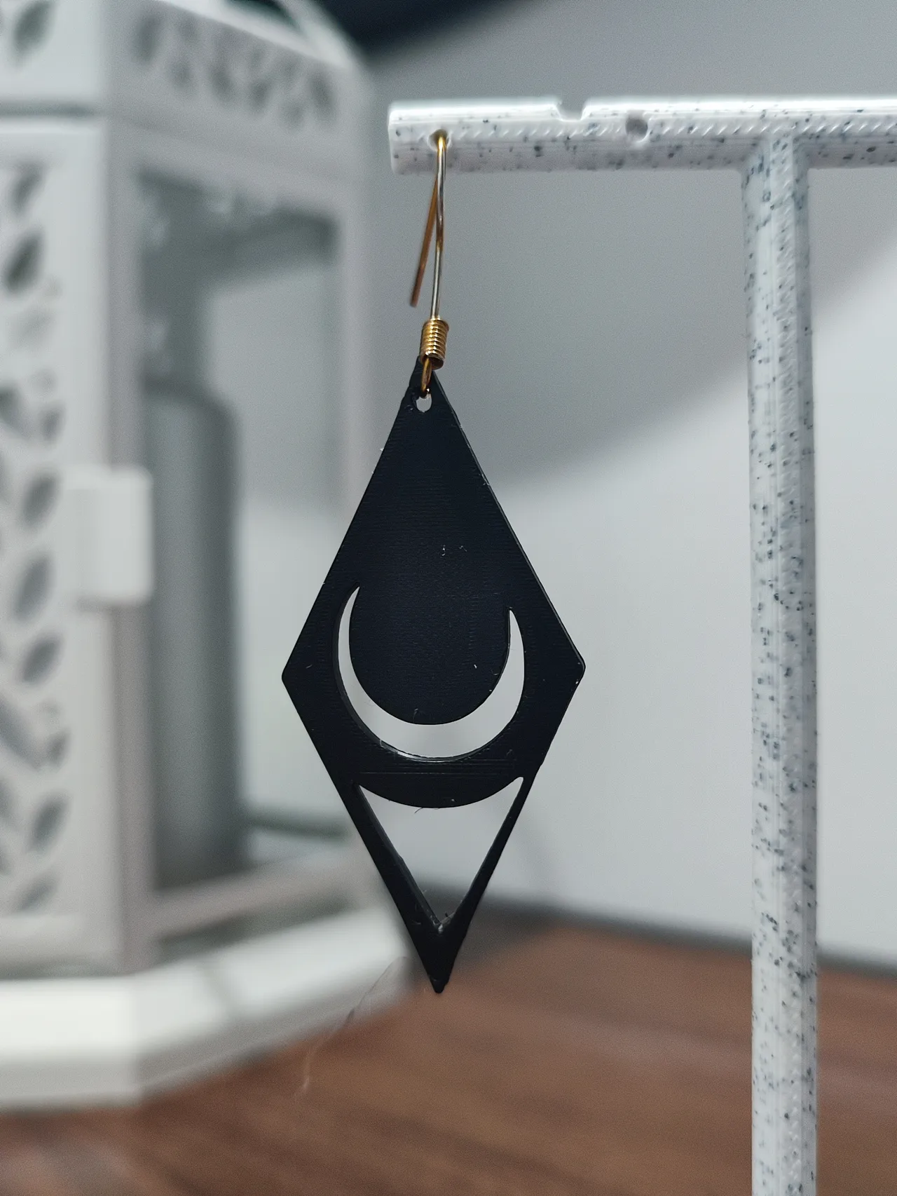 Aretes Eclipse en Rombo view 4