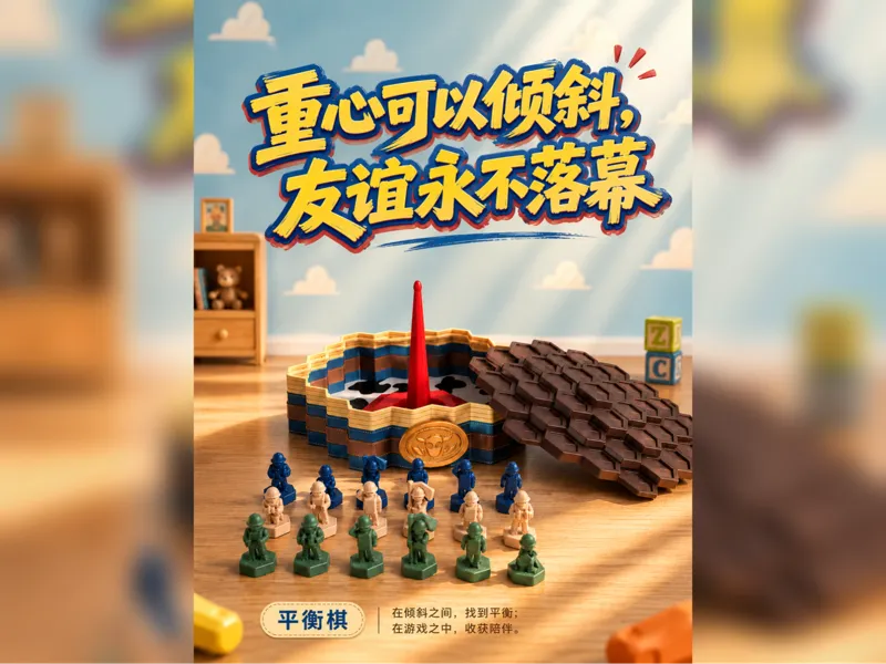 西部牛仔风格平衡棋