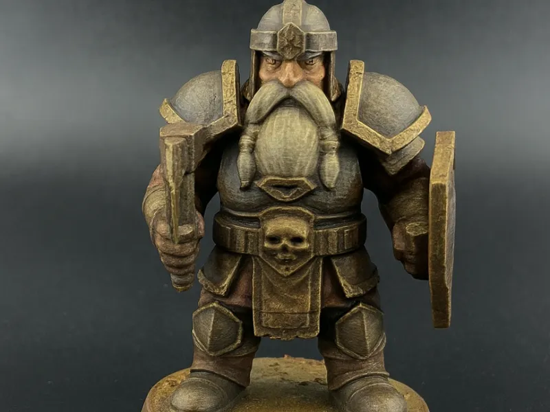 Miniature Viking Warrior