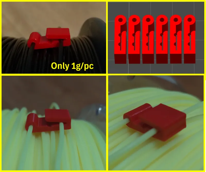 Filament clip