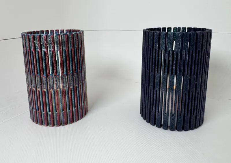 Tea Light holder-Flat Printed