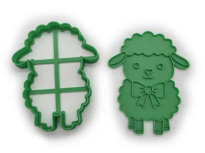 Cake cookie cutter - Easter Lamb (3)