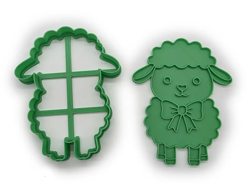 Cake cookie cutter - Easter Lamb (3)