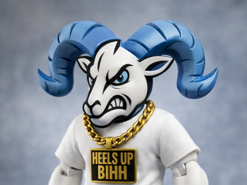 Tarheel action figure