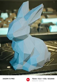 Lapin low poly — photo 2