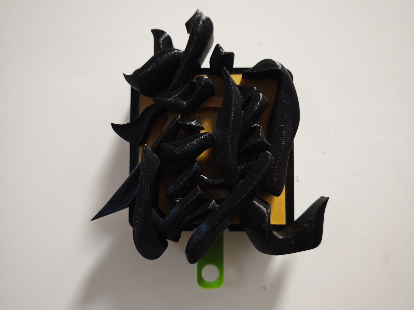 Miniatura 1 do modelo 3D 开关装饰观字