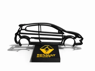 silueta renault clio 3